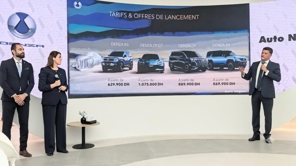 Auto Nejma dévoile Denza et la solution Flash Charging au Maroc