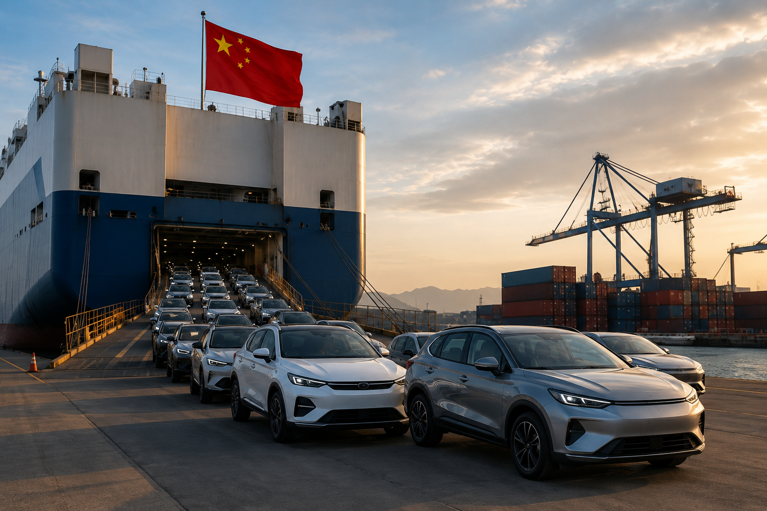 Compétitivité automobile: la Chine impose son rythme